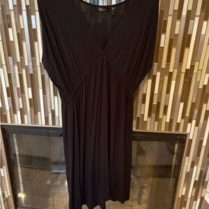 Nicole Miller Black Midi Dress